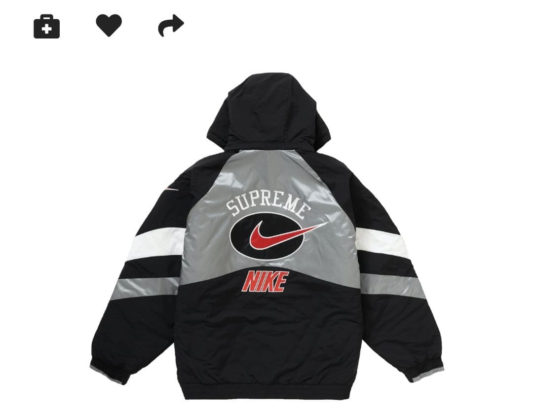 シュプリーム supreme nike hooded sport jacket - メルカリ