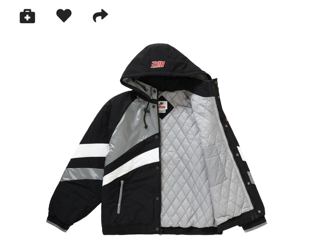 シュプリーム supreme nike hooded sport jacket - メルカリ