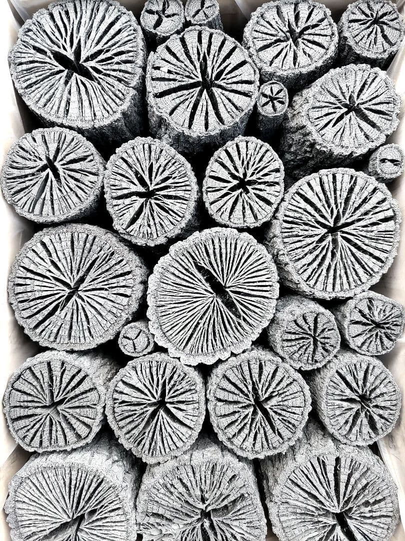 たーちん様専用④【 伊予の切炭 】太め菊炭特選×2