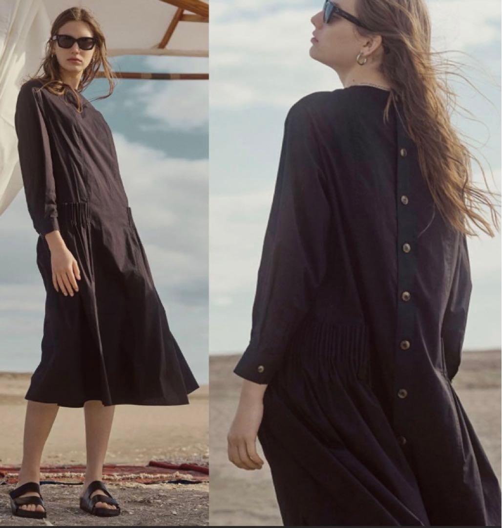 セオリーリュクス2023ロングワンピースHatch Sigrid 黒 - メルカリ