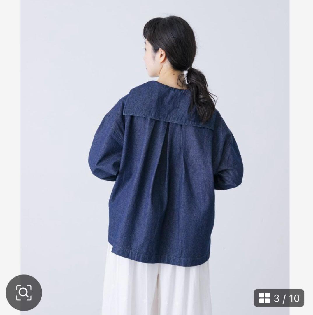 かぐれ デニムセーラープルオーバー《INDIGO》アーバンリサーチ