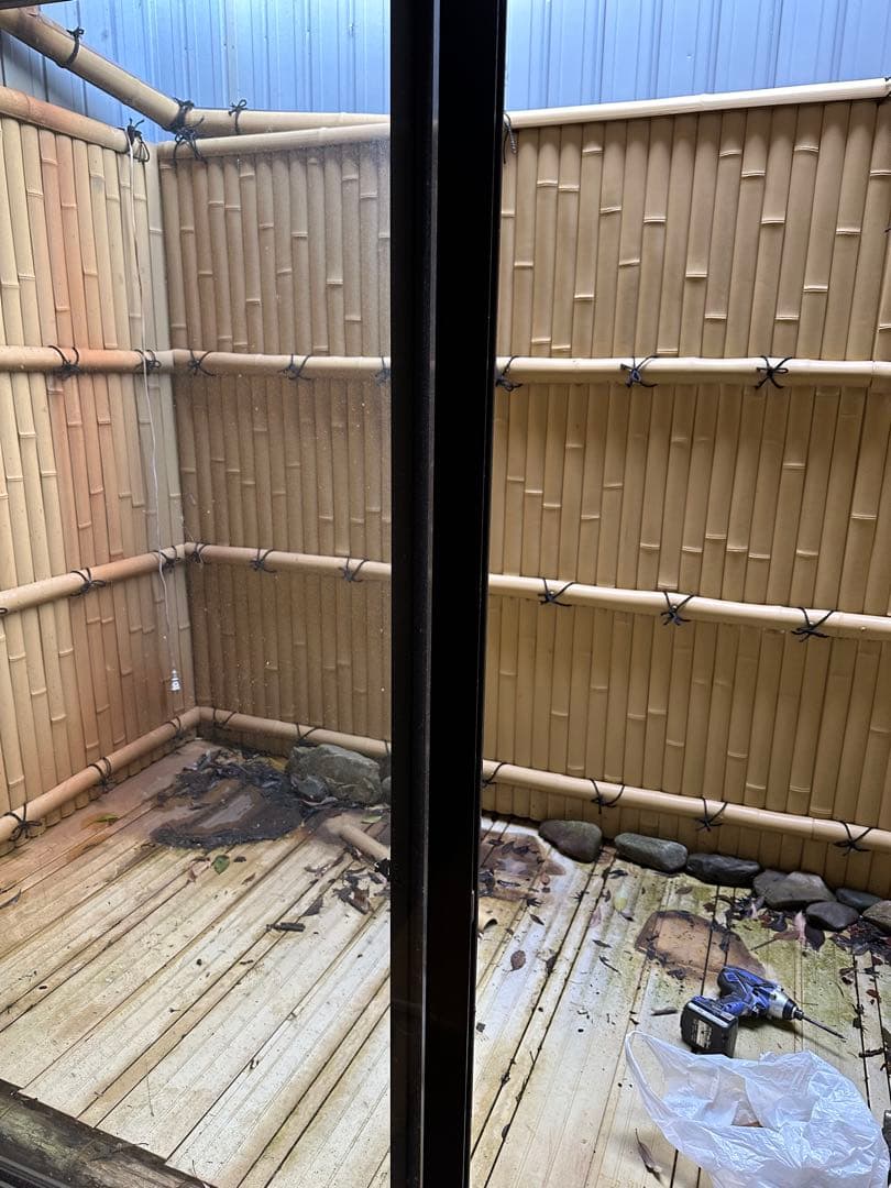 メル94577 人工竹　ベランダのひと坪庭 メル94577様専用 人工竹 ベランダのひと坪庭