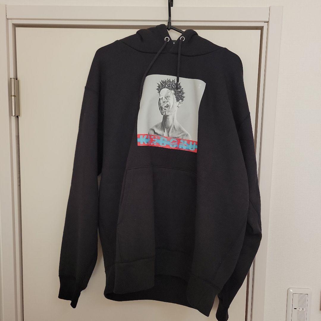 R*ク様 KING GONU ライブグッズ　白日パーカー　ブラック Amazon.co.jp: king gnu キングヌー 白日 パーカー 黒 M グッズ : ホビー
