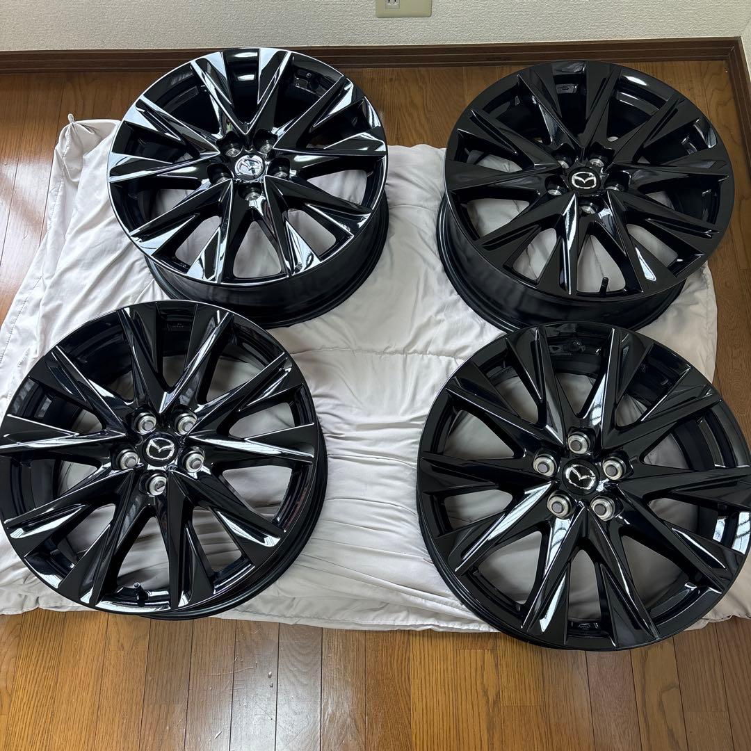 門左衛門様専用 MAZDA CX-8純正ホイール 19インチ ブラック - メルカリ