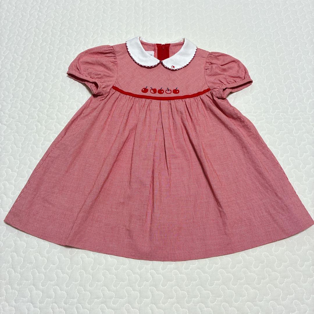 ファミリア ワンピース チュニック 80cm りんご - メルカリ