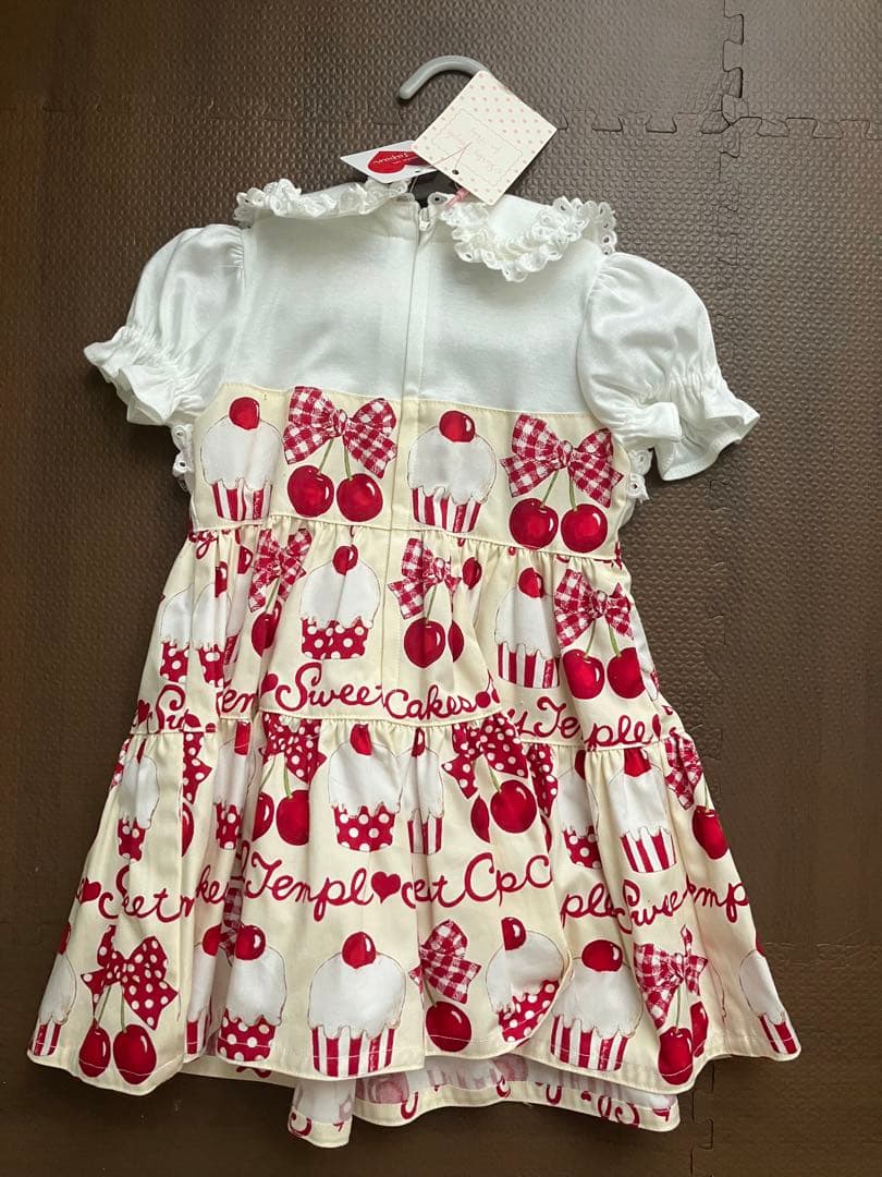 新品タグ付き】シャーリーテンプル 80 ワンピース スウィートカップ