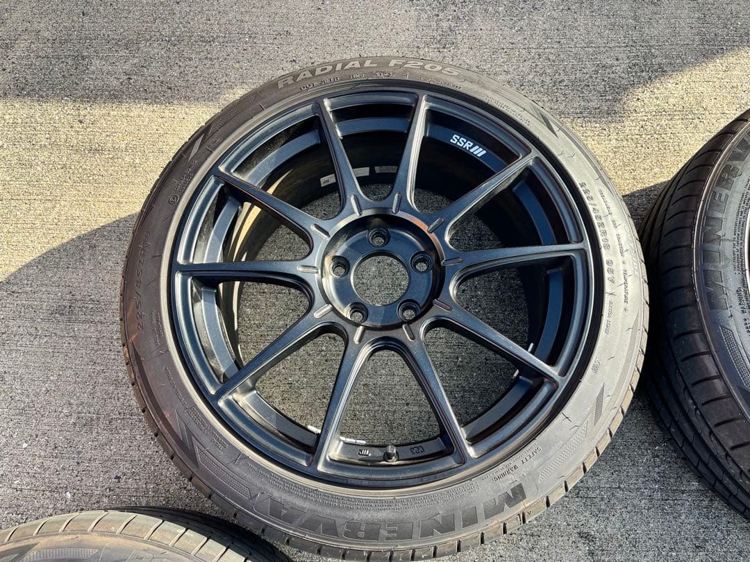 (最終値下げ)SSR GTX01 18×8.5j 114.3-5H 44