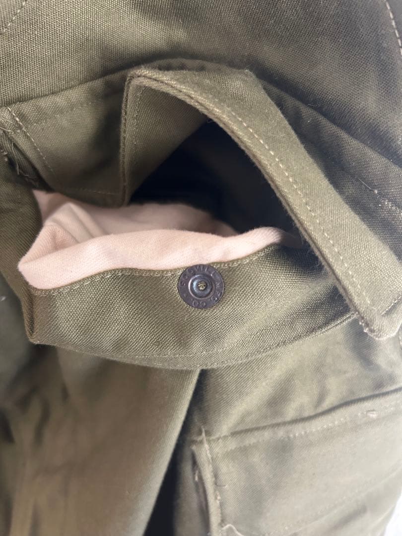 美品】 実物m-51フィールドパンツS-Rコットンサテン 50s - メルカリ