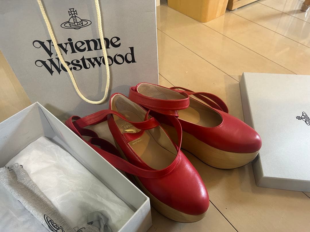 ロッキンホースバレリーナ 赤 24.5 ワールズエンド - メルカリ