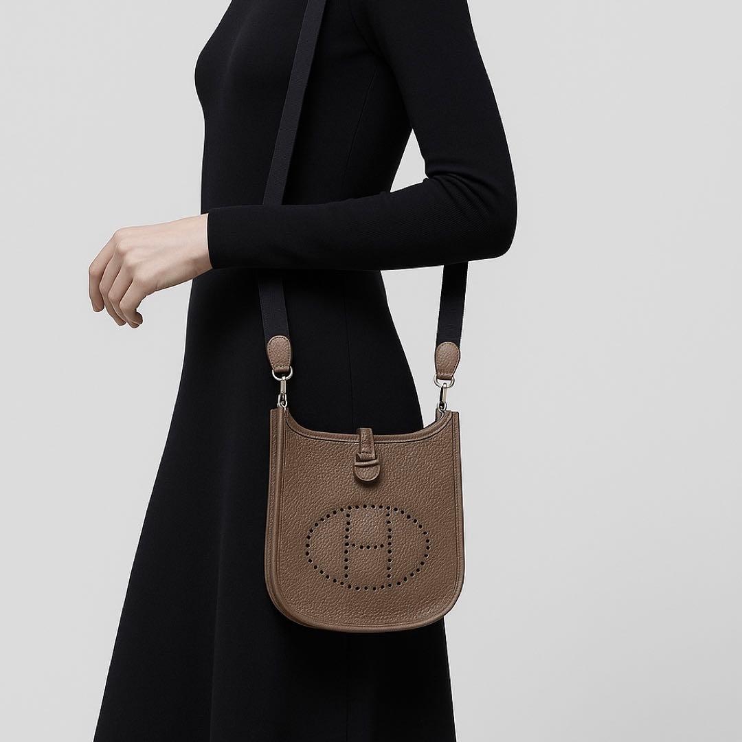 専用！エルメス エブリンTPM エトゥープ Z刻印 トリヨンクレマンス