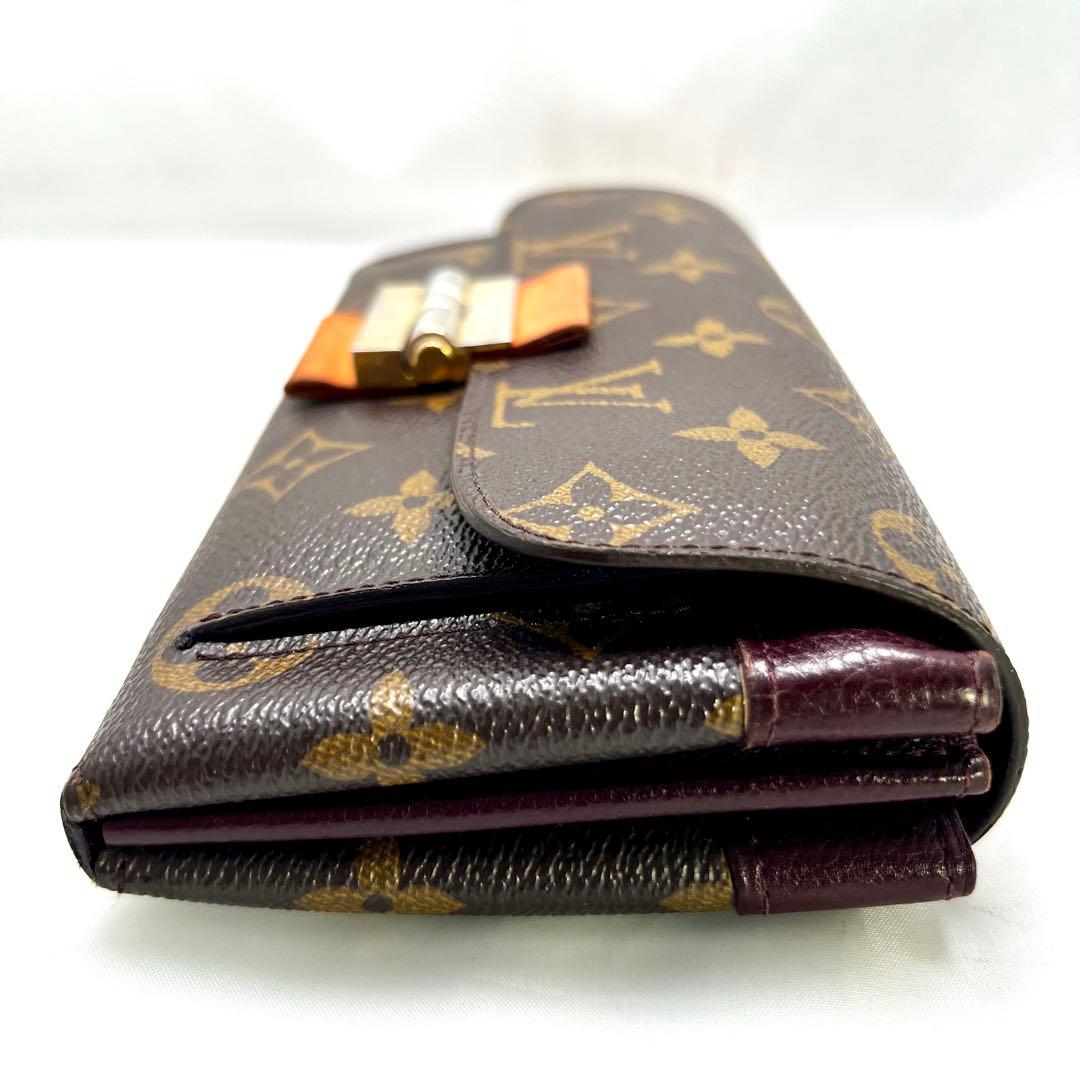 ルイヴィトン ポルトフォイユ エリゼ モノグラム パープル M60414