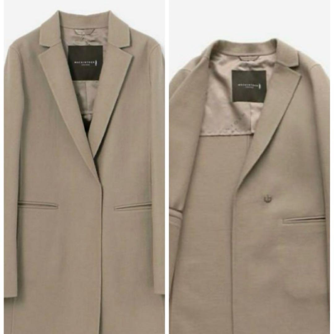マッキントッシュロンドン✖️ドーメル】ダブルフェイスウールコート