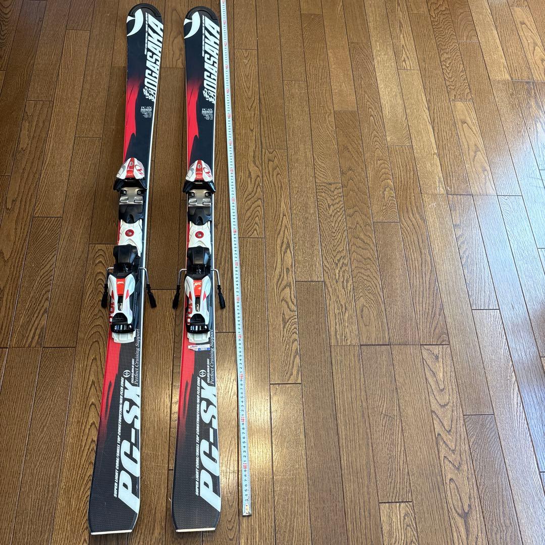 PC-SX OGASAKA 155cm ビンディング付　オガサカ OGASAKA (オガサカ) カービングスキー 155cm GRIP-WALK対応