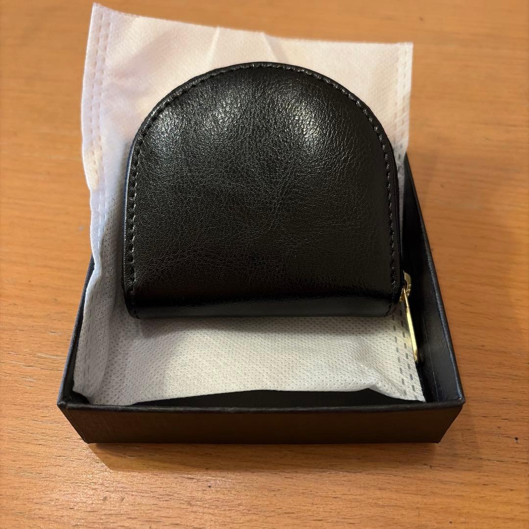 皇居限定 馬蹄型小銭入 コインケース 財布 黒 - メルカリ