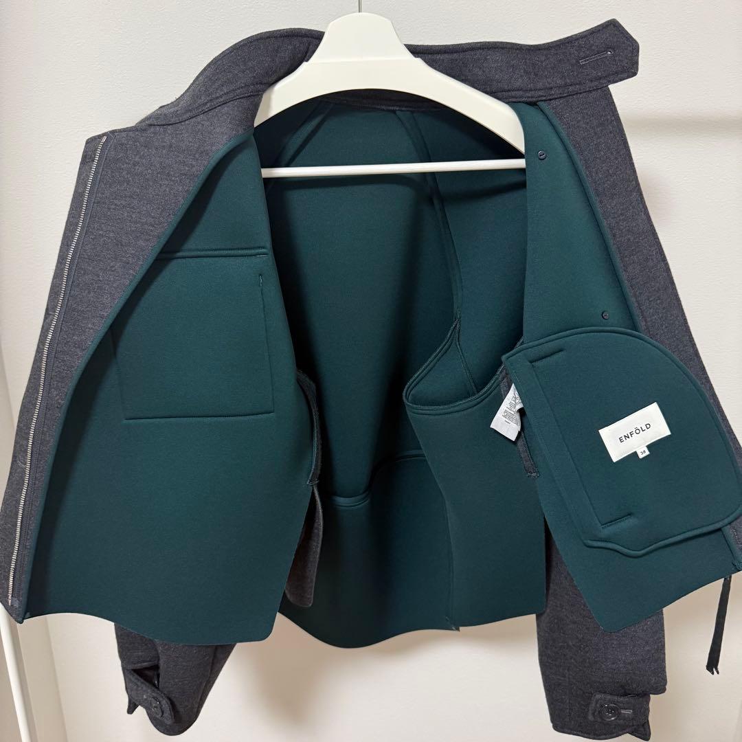 うさこ様専用 エンフォルド ウールボンディングショートコート