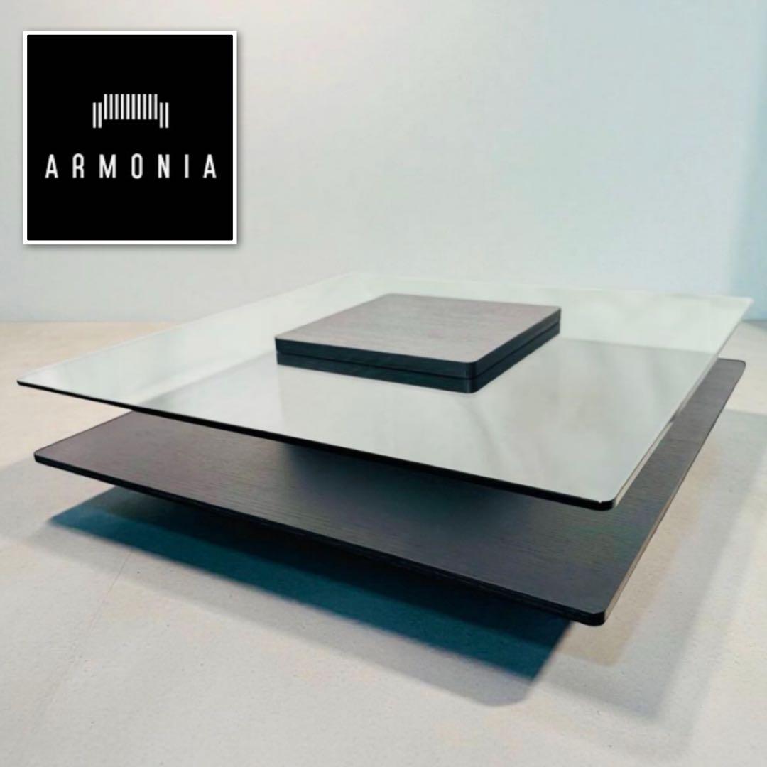 HR876 armonia ガラス天板　　センターローテーブル hmct01-1.jpg