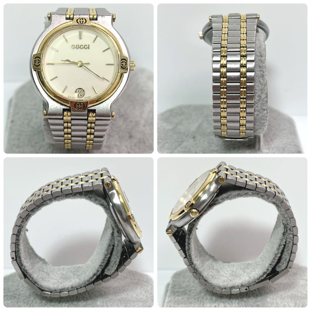 アンパンマンのあんぱん様専用！極美品 GUCCI 9000m GUCCI 腕時計