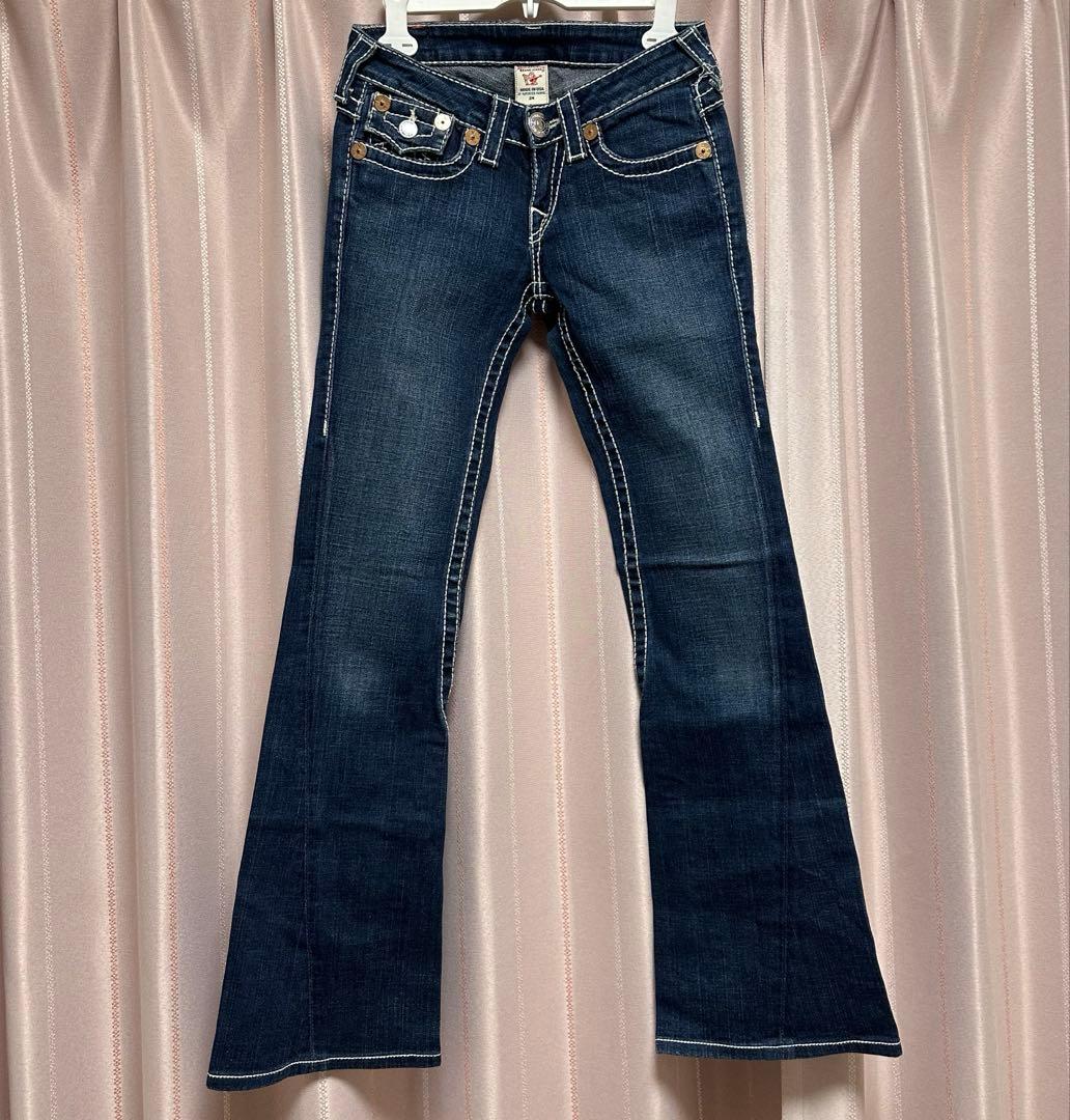 JJ true religion 激レア 白 ステッチ デニム 24 JJ様専用 true religion 激レア 白 ステッチ デニム 24 - メルカリ