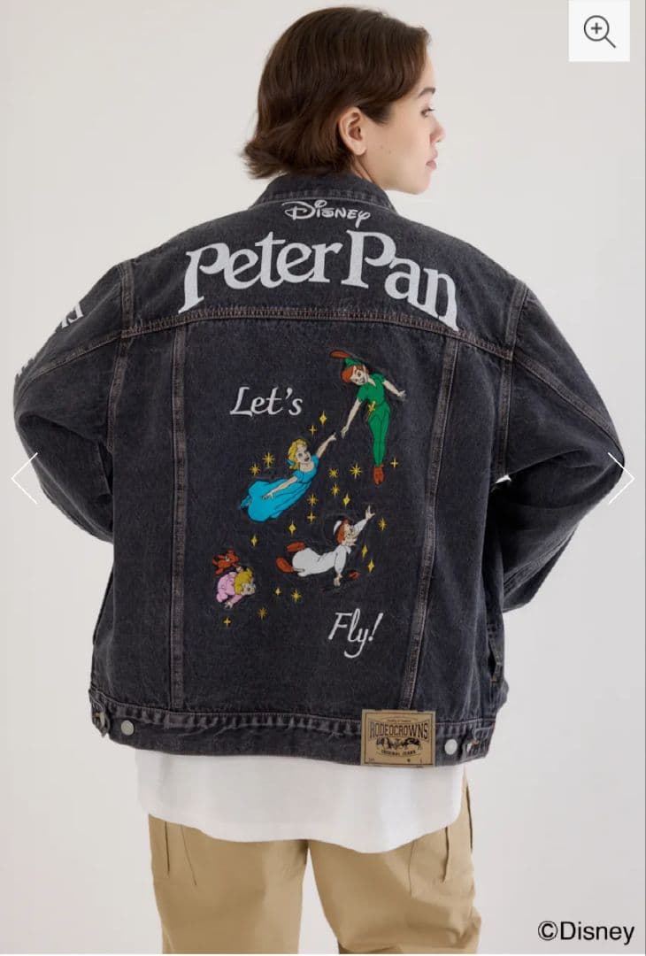 ロデオクラウンズ ディズニーコラボ ピーターパンデニムジャケット RODEO CROWNS WIDE BOWL | 【UNISEX】(Peter Pan) DENIMジャケット