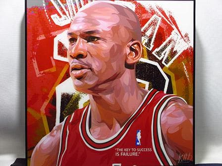 新品 No 712】 ポップアートパネル マイケル ジョーダン NBA - メルカリ