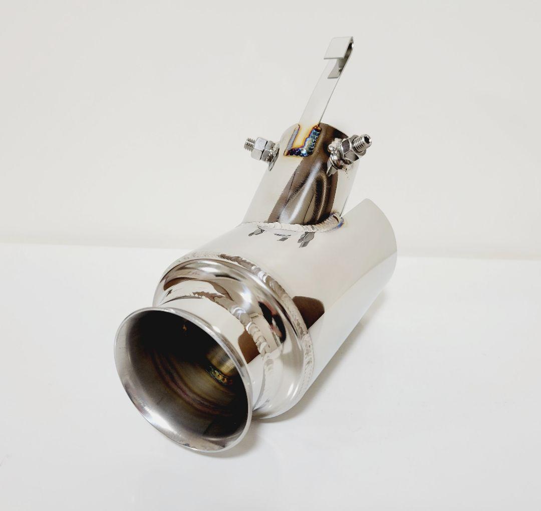 bMK53SMK54Sスペーシアカスタム(FF,NA)用マフラーカッター軽自動車