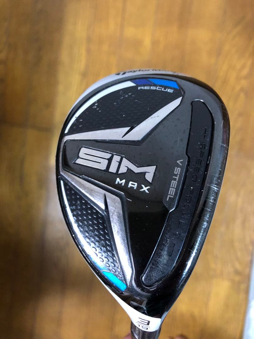 TaylorMade SIM MAX 3番ユーティリティ 19度スチールシャフト - メルカリ
