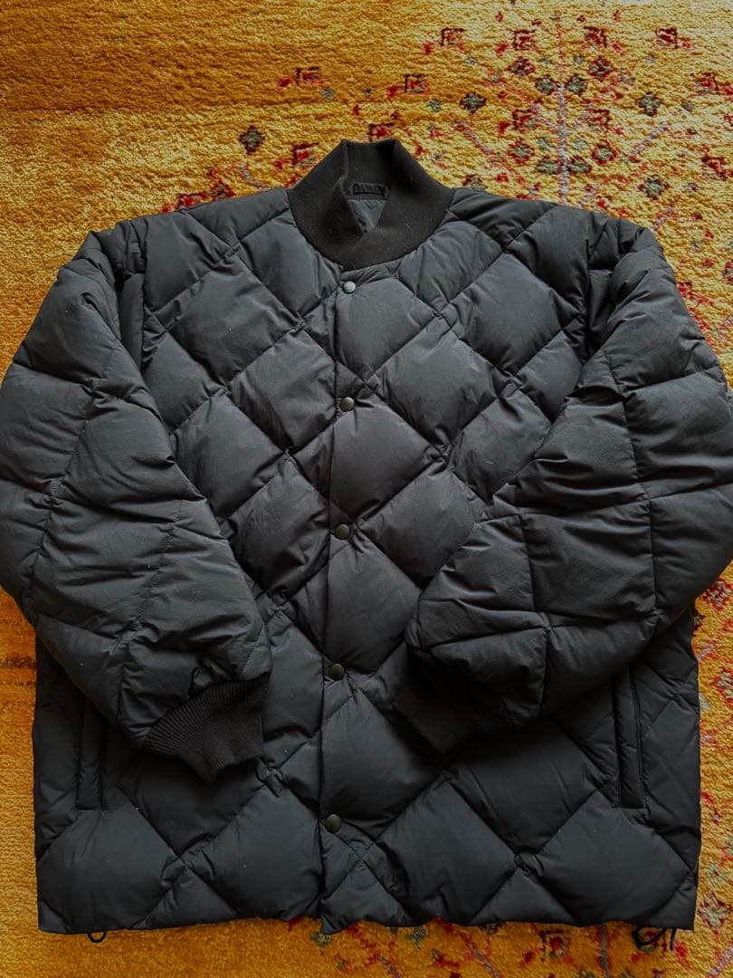 everyone quilting down jacket (BLACK)