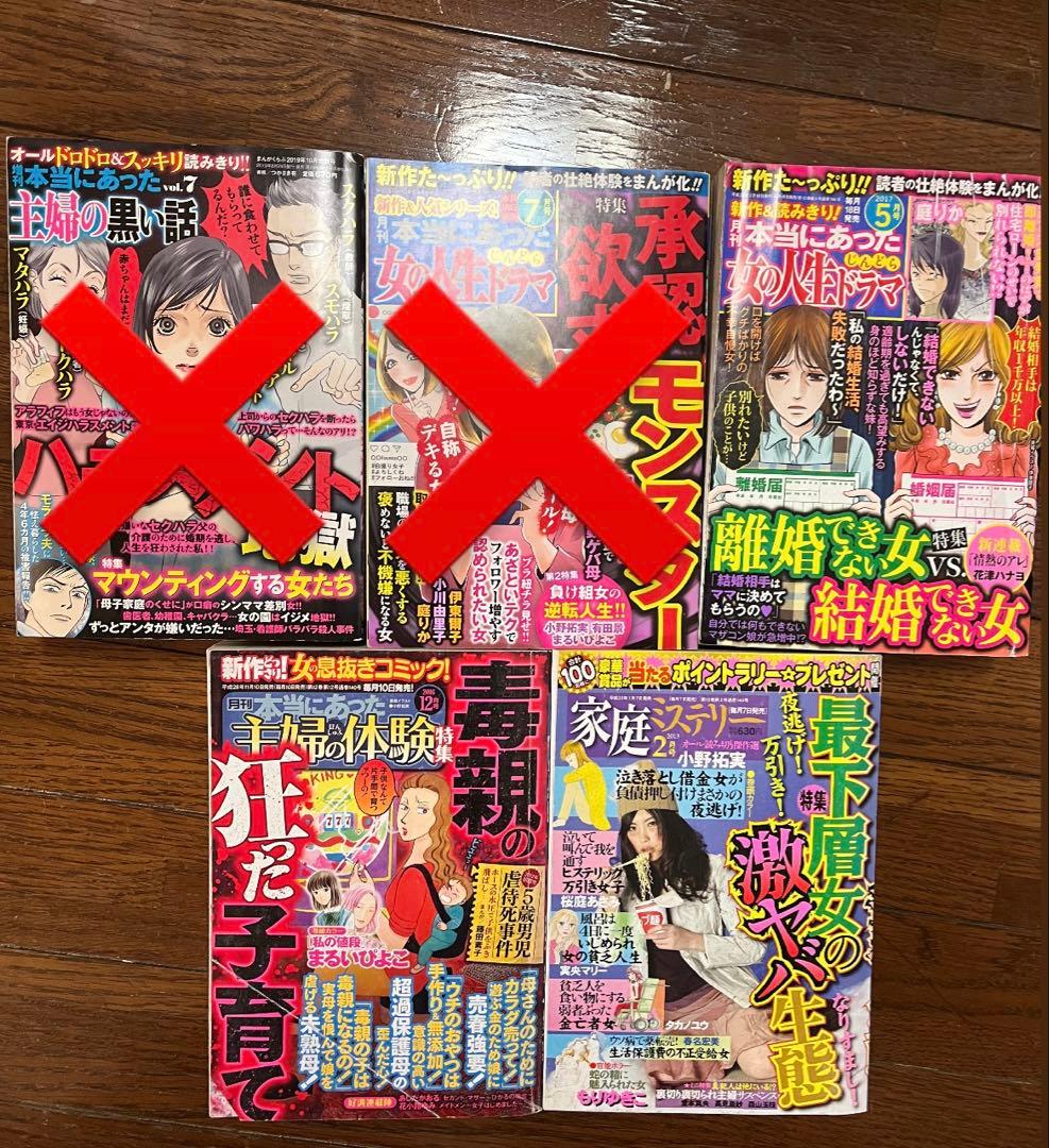 レディコミ レディースコミック 5冊セット - メルカリ