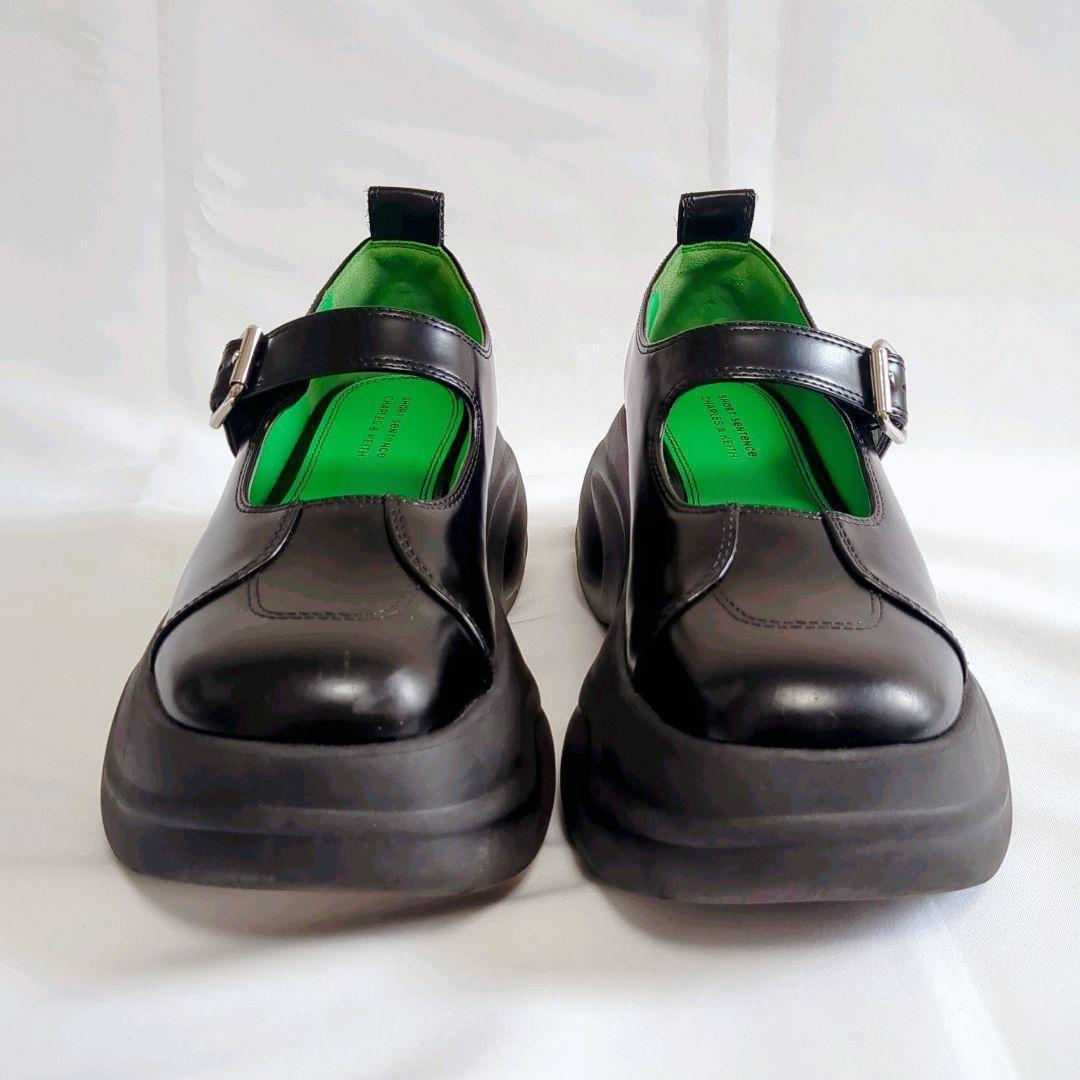 チャールズ＆キース×ショートセンテンス/メリージェーン ストラップ