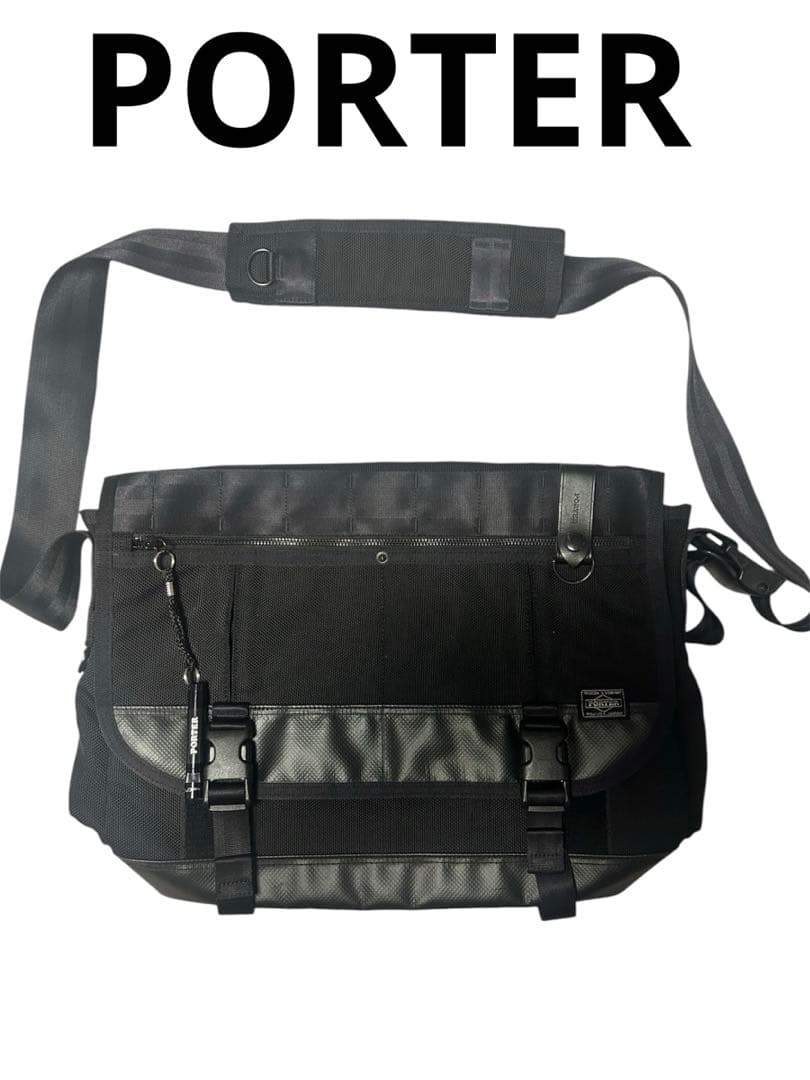 【未使用級】ポーター PORTER ヒート メッセンジャーバッグL A4 通勤 ポーター ヒート メッセンジャーバッグ(L) 703-07967 （カラー