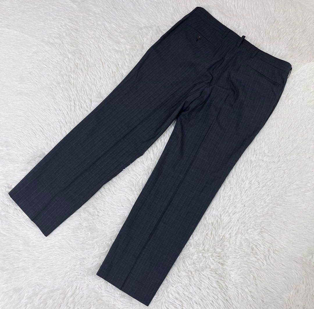 美品 パーソンズ 3ピース スーツ セットアップ AB6 L ストライプ