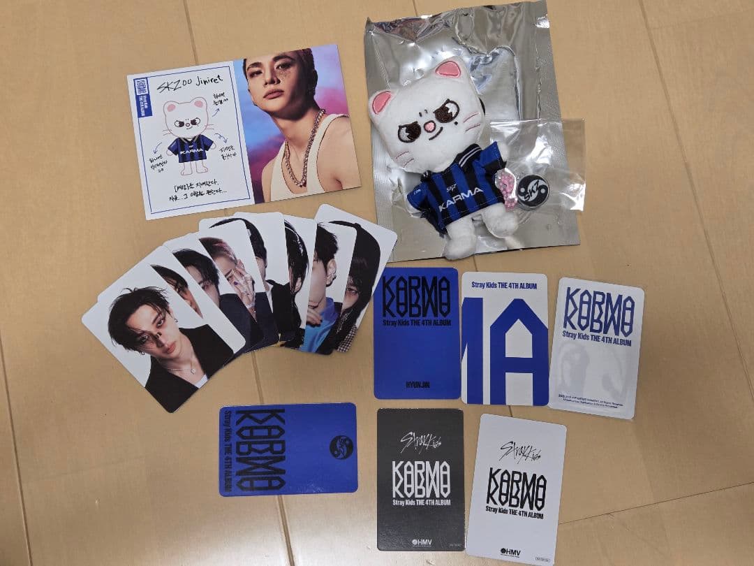 straykids KARMA SKZOO ジニレット ヒョンジン コンプ