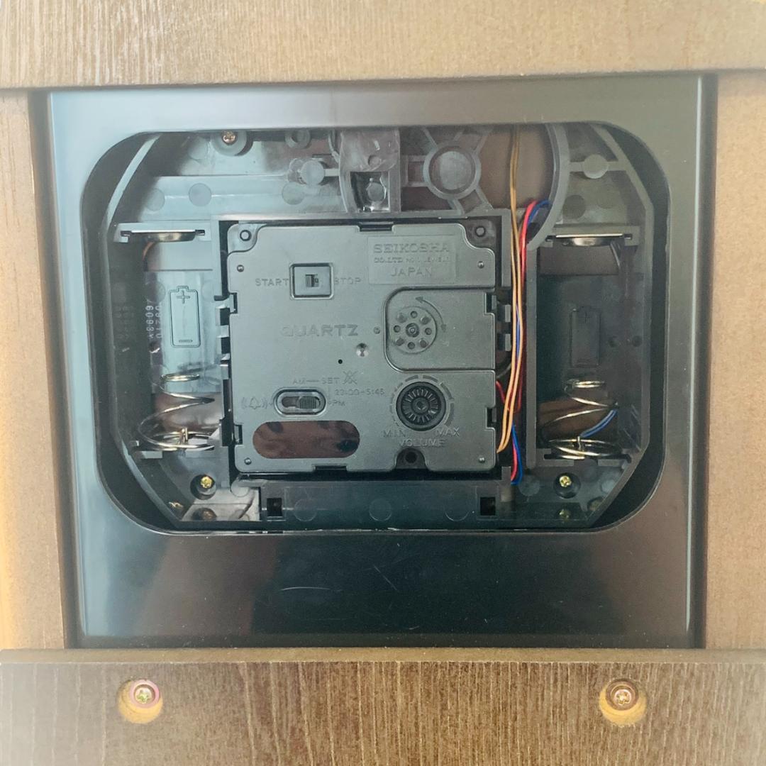 未使用品♪ SEIKO セイコー 柱時計 振り子時計 壁掛け RQ308B - メルカリ