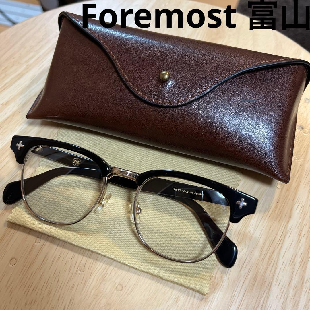 Foremost フリップアップ サングラスブラック/クリア 眼鏡