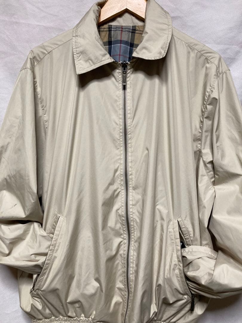 Barbour チェック柄 リバーシブル スイングトップ L