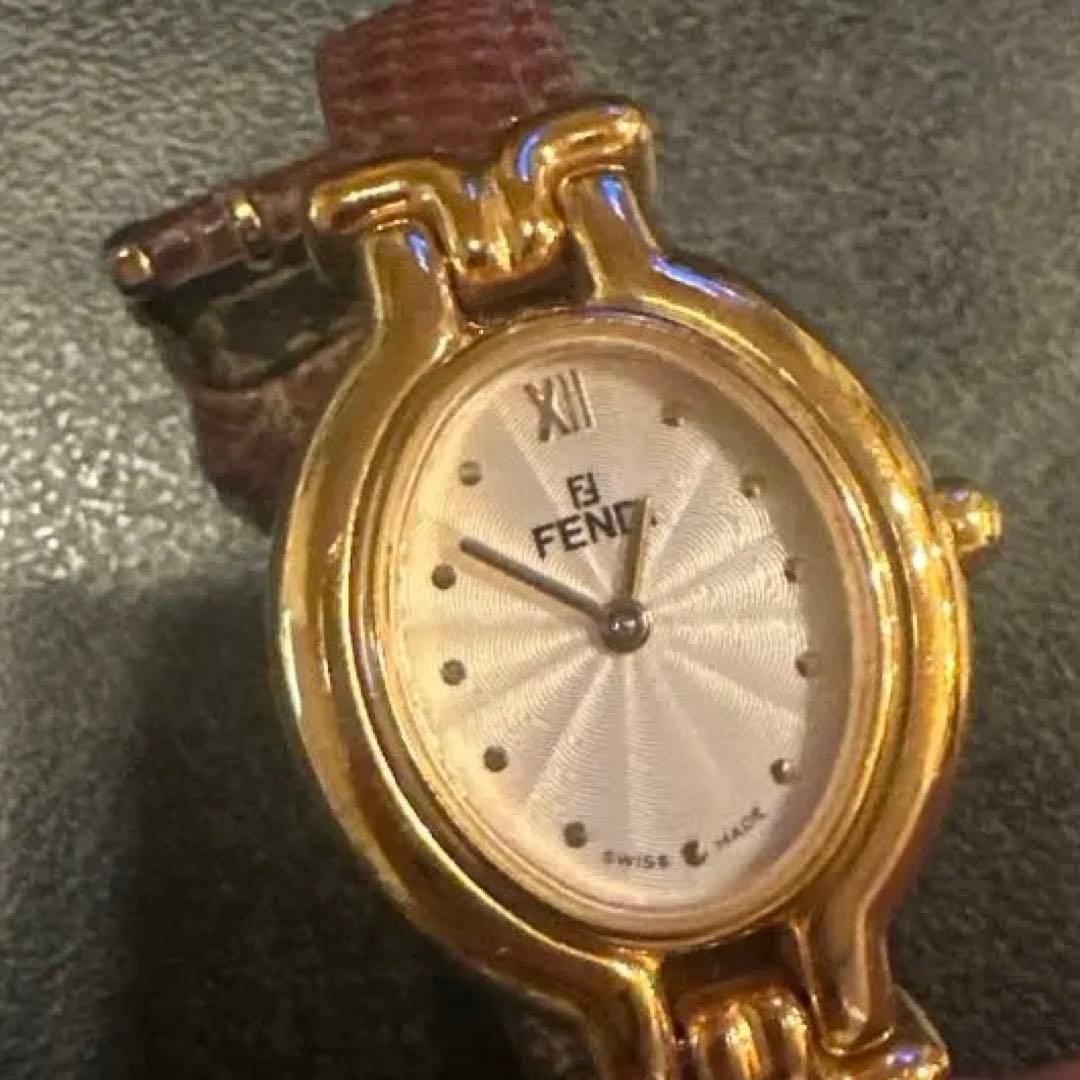 FENDI】640L カメレオン クオーツ 腕時計 茶ベルト 電池切れ - メルカリ