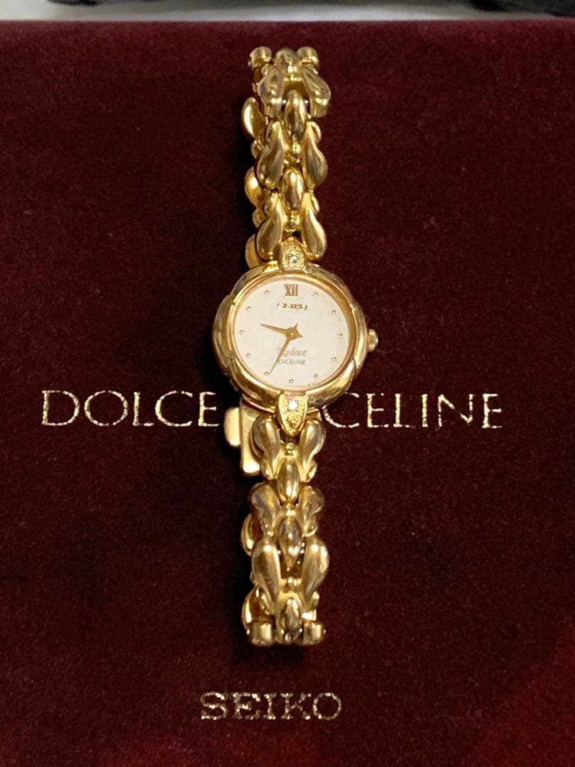 腕時計　 SEIKO EXCELINE　 電池交換済み　動作品 完品 美品 SEIKO Excelineレディース 電池交換済み可動品S-13 - メルカリ