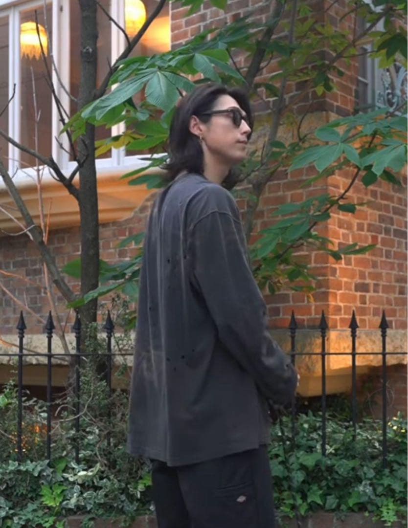 モーガン蔵人着用diesel t-crane Ls-N2 ネイビー