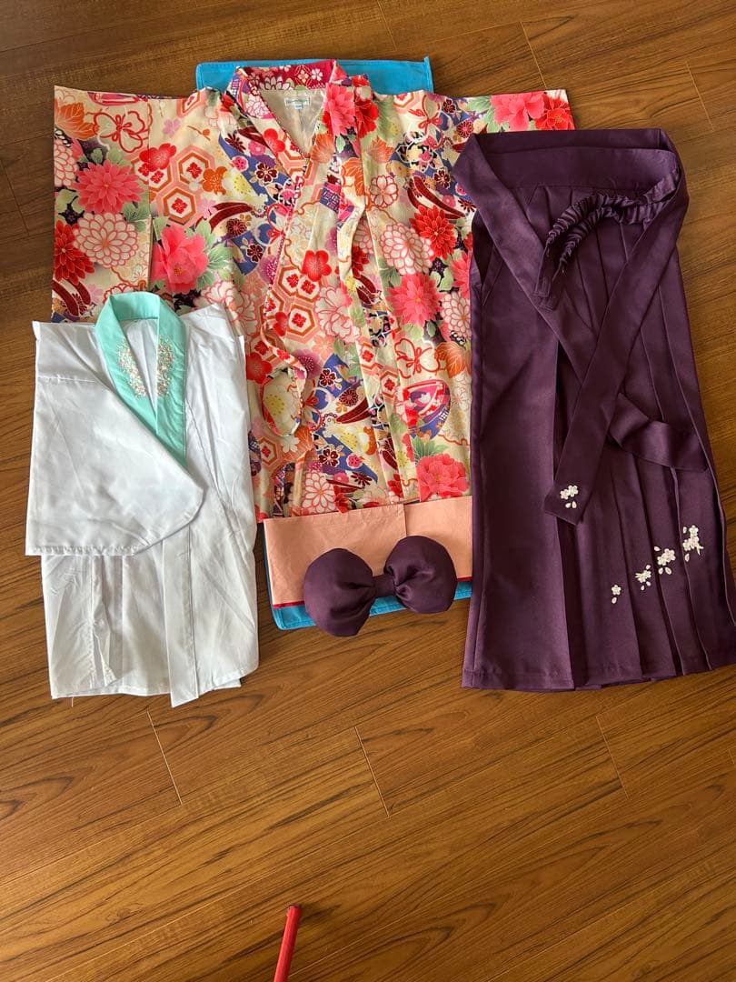 キャサリンコテージ　簡単着付け袴セット&肌襦袢　150cm 簡単着付けの袴セット | キャサリンコテージ(Catherine Cottage