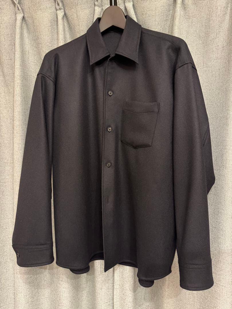 Cornier コルニエ COLLEGE FLANNEL OVER SHIRTS - メルカリ