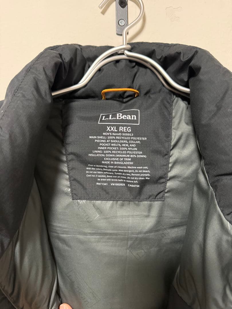 L.L.Bean ダウンベスト XXL ダークグレー