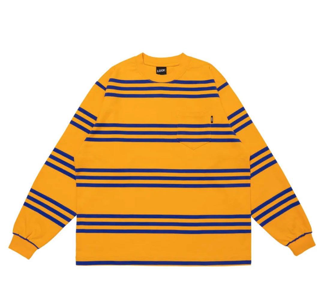 LQQK STUDIO L/S RUGBY BORDER POCKET TEE - メルカリ