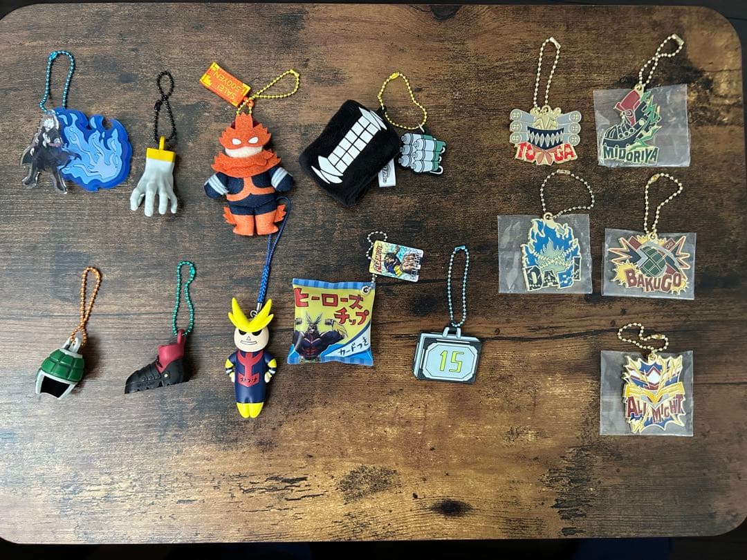 僕のヒーローアカデミア ヒロアカ usj コレクタブルキーチェーン フルコンプ USJ ヒロアカ コレクタブルキーチェーン - メルカリ