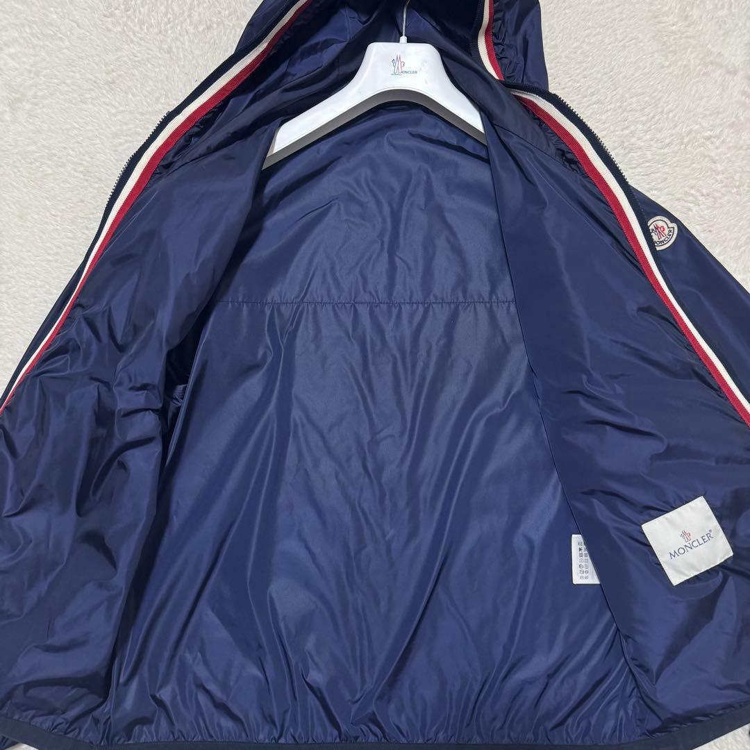 美品/XL】モンクレール ナイロンジャケット ANTON ロゴワッペン フード