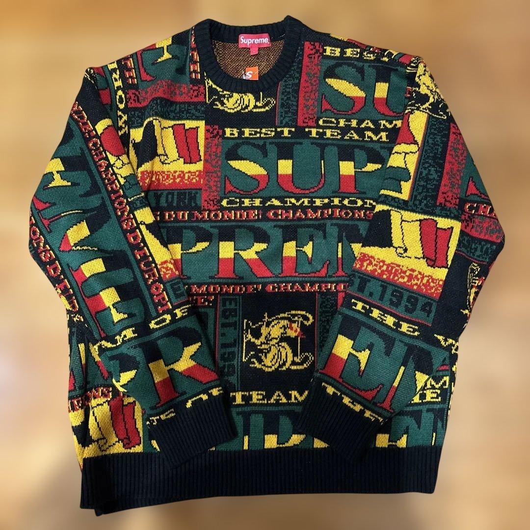 23ss Supreme ニットセーター L レゲエ - メルカリ