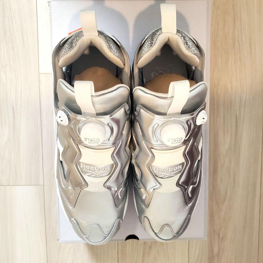 新品 正規品 稲葉浩志 着用 リーボック ポンプフューリー シルバー