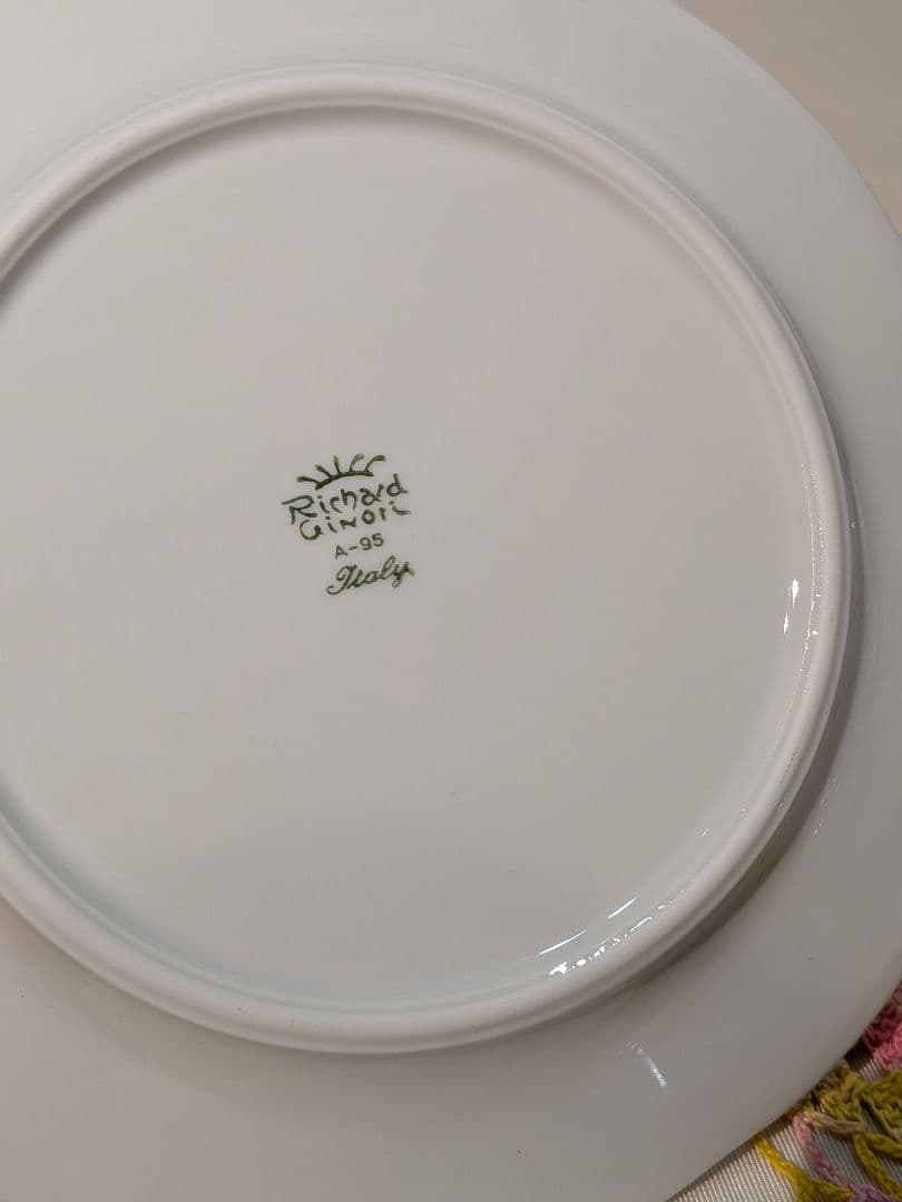 リチャードジノリ カップ＆ソーサー プレート トリオ いちご