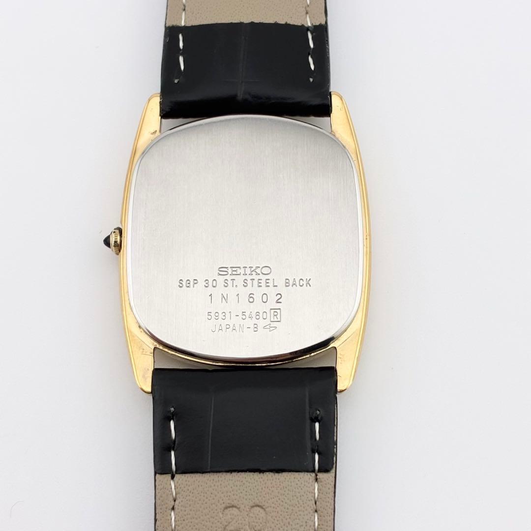 希少/電池交換済】SEIKO DOLCE 腕時計 新品ベルト ゴールド - メルカリ