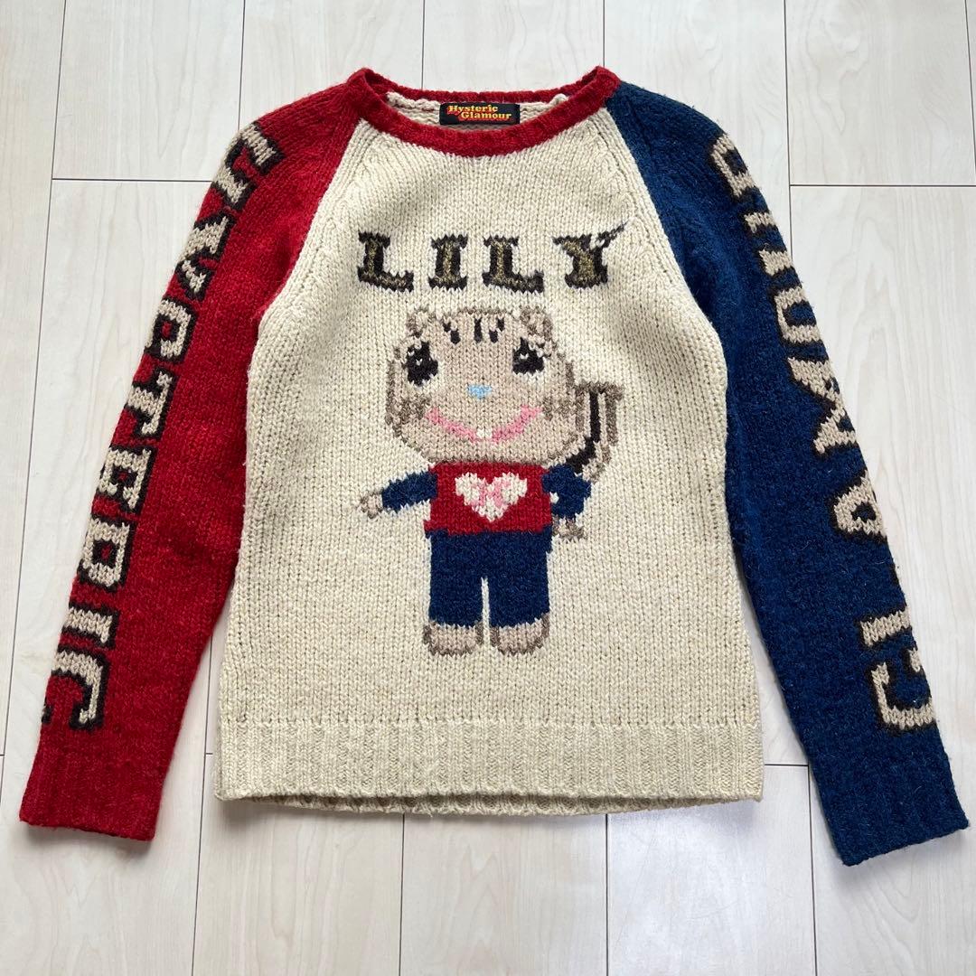 初期 ヒステリックグラマー LILY ラグラン ニット セーター