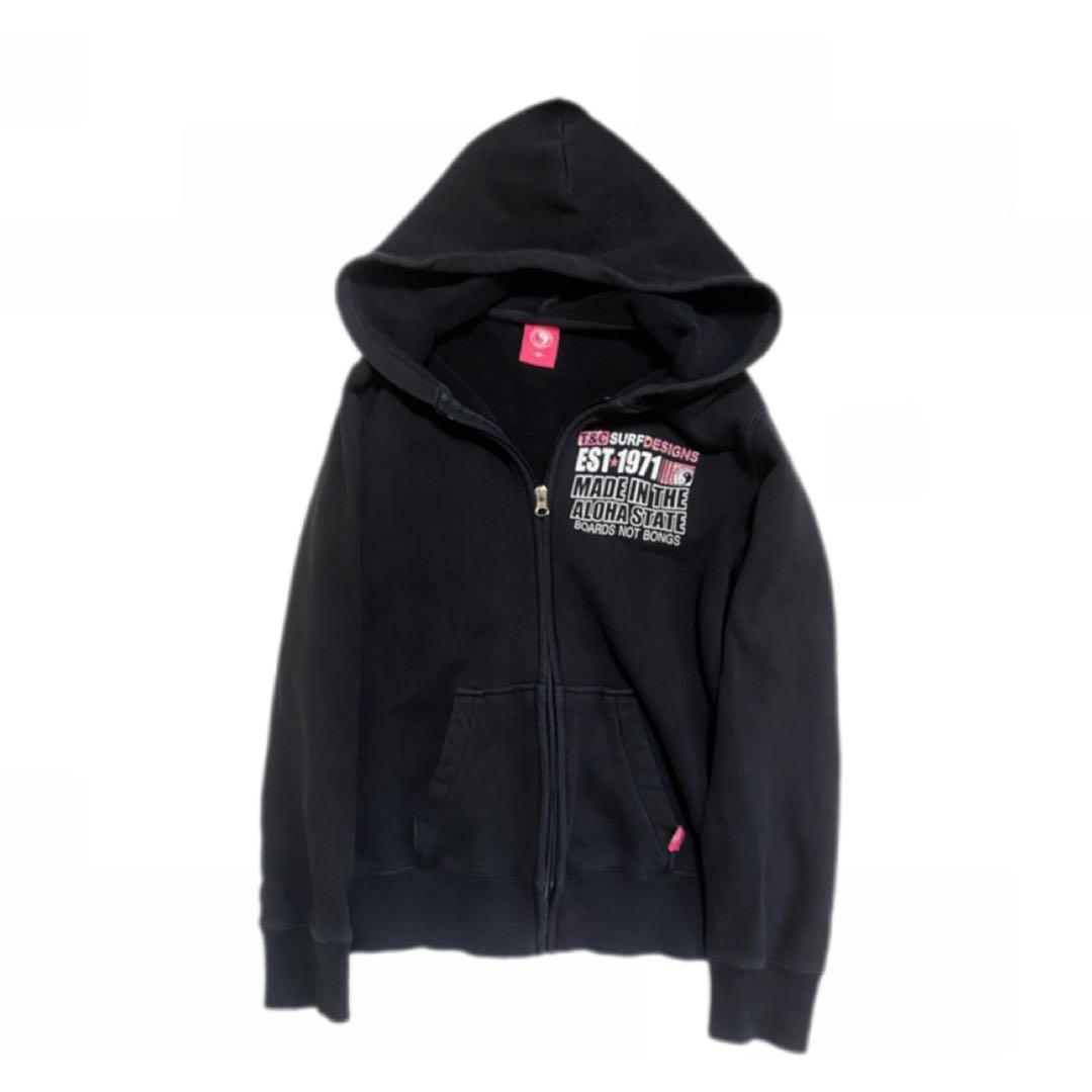 平成00s グランジ y2k ブラック フルジップパーカー - メルカリ